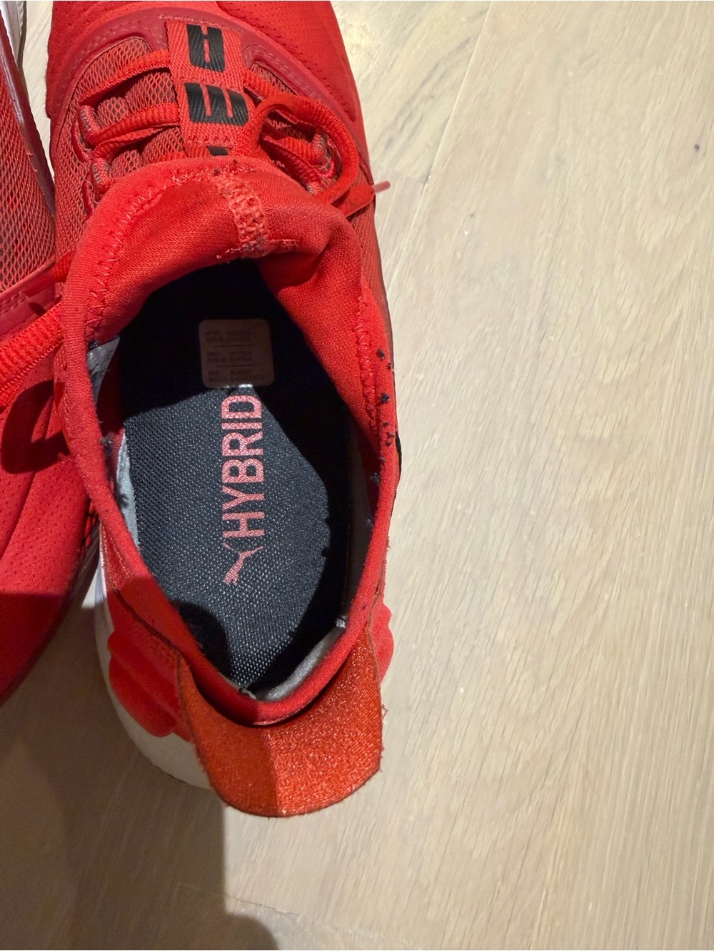 Puma Kids' Red Hybrid Sneaker